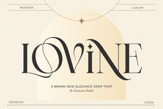 Lovine Font